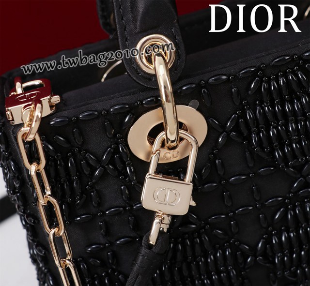 Dior专柜新款迪奥顶级原单超迷你刺绣珠片lady d-joy-micro djfk1056